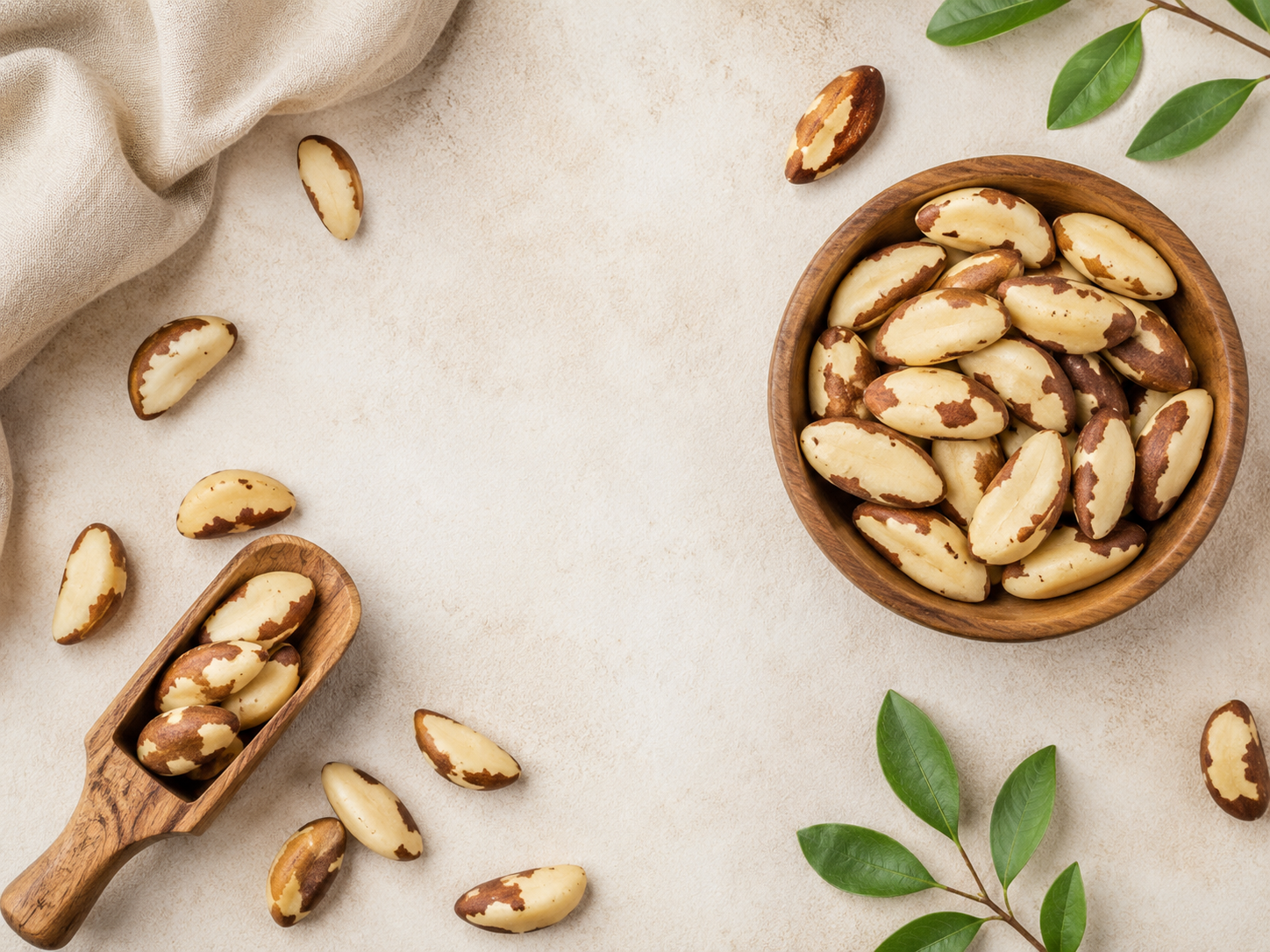 Midget grade Brazil nuts suited for blends and processing